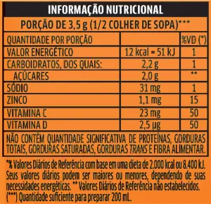 Suco Tang 18G Laranja