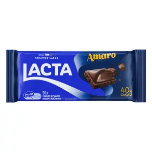 Choc Lacta Amaro 80Gr