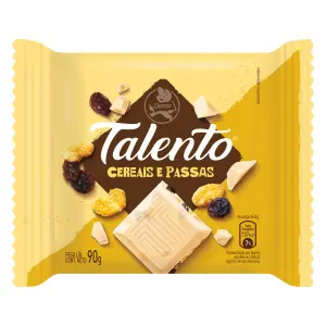 Choc Talento 85G Cereais e Passas