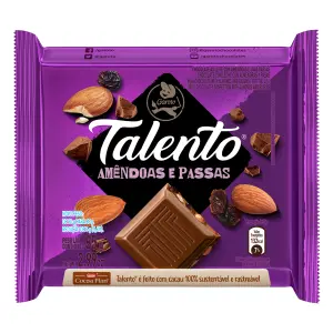 Choc Talento 85G Amen e Passas