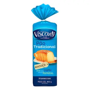 Pao de Forma Visconti Trad 400G