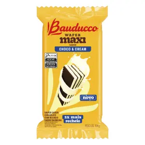Bauducco Wafer Maxi Choco/Cream 104Gr