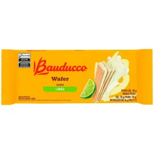 Bauducco Wafer Limao 70Gr