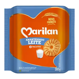 Bisc Marilan Amant Leite 280G