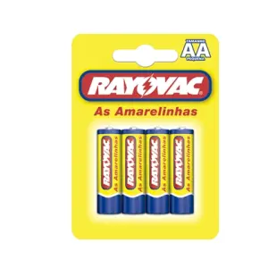 Pilha Rayovac Amar Aa Peq 4Un