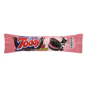 Bisc Toddy Rech 100G Choc e Morango