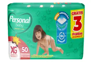 Fralda Personal Baby Hiper Protect e Sec - Xg C/50