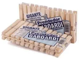 Prendedor Roupa Gaboardi 12Un Mad Gigante