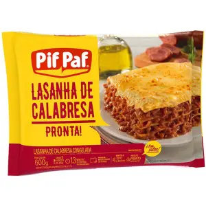 Lasanha Pif Paf 600G Calabresa