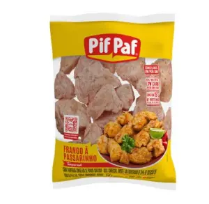 Frango a Passarinho Pif Paf Temp 1Kg