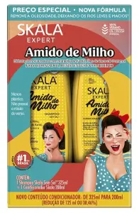 Kit Skala Sh 325Ml + Cond 200Ml - Amido de Milho