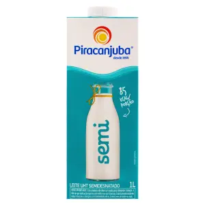 Leite Liq Semidesnatado Piracanjuba 1L
