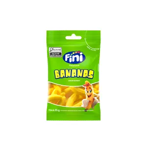 Bala Gelatina Bananas 35G Fini