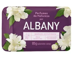 Sabonete Albany Perfume da Natureza Jasmim Roxo 80Gr